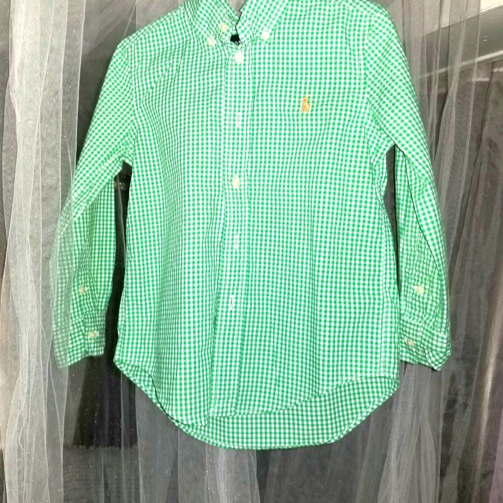 Sale. Ralph Lauren Toddler Boys Sport Cotton Shirt